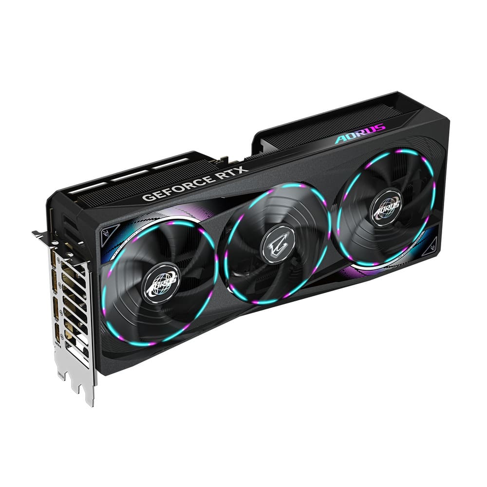 Видеокарта Gigabyte RTX 5070 AORUS MASTER 12G (GV-N5070AORUS M-12GD) [12 ГБ, GDDR7, 192 бит, HDMI, DisplayPort (3 шт)]