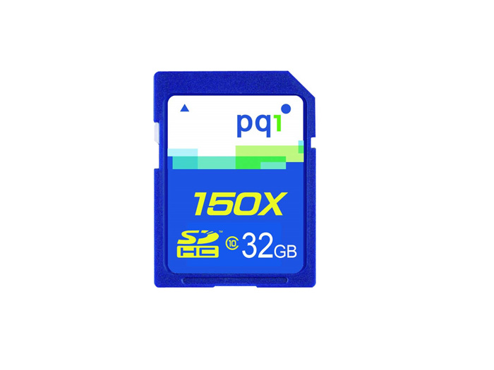Карта памяти SDHC, 32 GB, PQI 150X, Class 10 - купить по цене 5 390 тг. в интернет-магазине Forcecom.kz