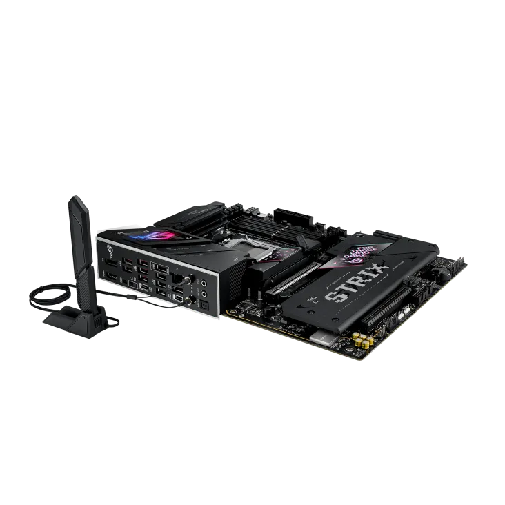 Материнская плата Asus ROG STRIX B850-E GAMING WIFI [AM5, AMD B850, 4xDDR 5, 5xM.2, 2xPCI-E x16, Standard-ATX]