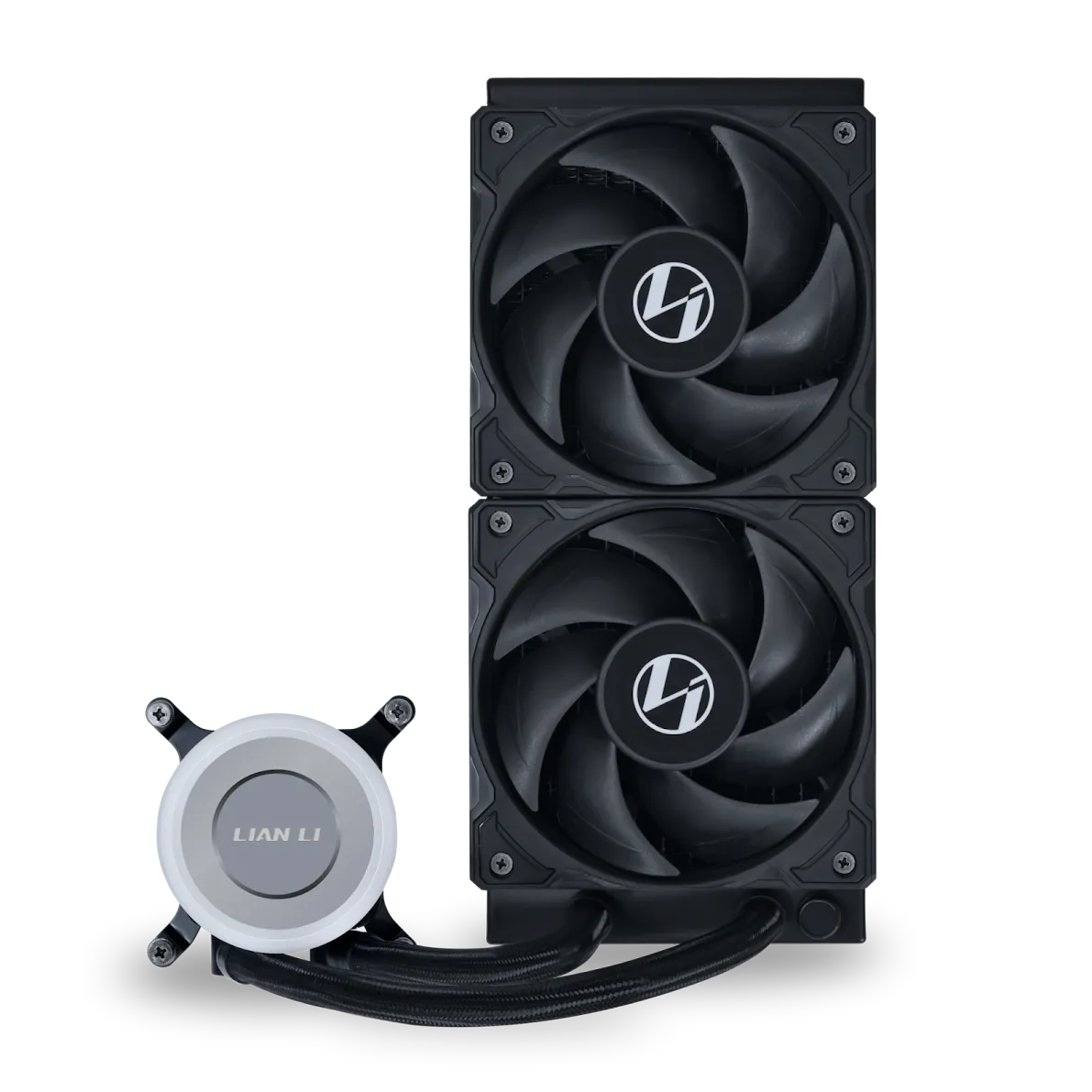 Система охлаждения Lian Li GALAHAD II LITE 204 PERFORMANCE BLACK [120 мм, 2500 об/мин, 29.8 дБ, 4 pin]