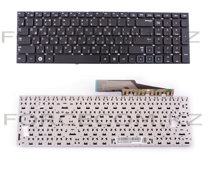 Клавиатура для ноутбука Samsung NP305E7A, RU, черная
