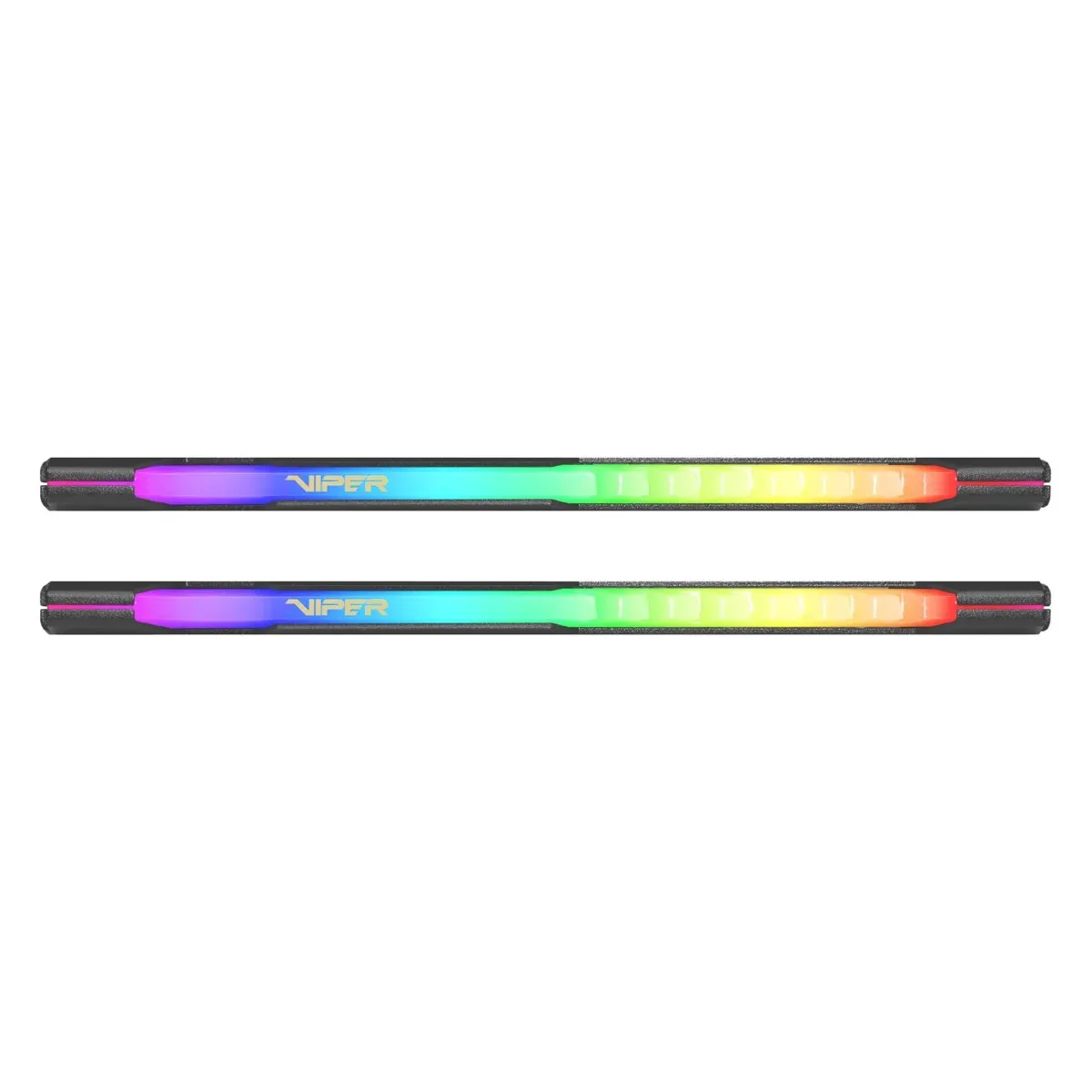 Комплект оперативной памяти Patriot Viper Steel RGB (PVSR416G360C0K) [16 ГБ DDR 4, 3600 МГц, 1.35 В, подсветка, KIT]
