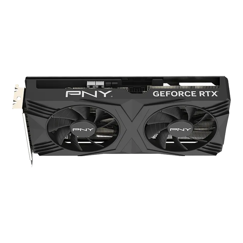 Видеокарта PNY GeForce RTX 4070 SUPER 12GB VERTO Overclocked Dual Fan (VCG4070S12DFXPB1-O) [12 ГБ, GDDR6X, 192 бит, HDMI, DisplayPort (3 шт)]