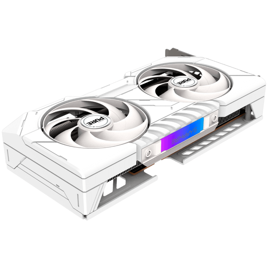 Видеокарта Sapphire PURE AMD RADEON RX 9060 XT GAMING OC 16GB DUAL (11350-02-20G) [16 ГБ, GDDR6, 128 бит, HDMI, DisplayPort (2 шт)]