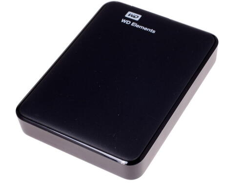 Жесткий диск Western Digital Elements Portable [2 ТБ, 2.5", USB 3.2 Gen 1 (Type-A), 5400 об./мин, кэш - 8 МБ, внешние портативные]