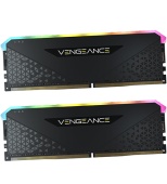 Комплект модулей памяти Corsair Vengeance RGB RS, CMG32GX4M2E3200C16 [32 ГБ DDR 4, 3200 МГц, 1.35 В, подсветка, KIT]