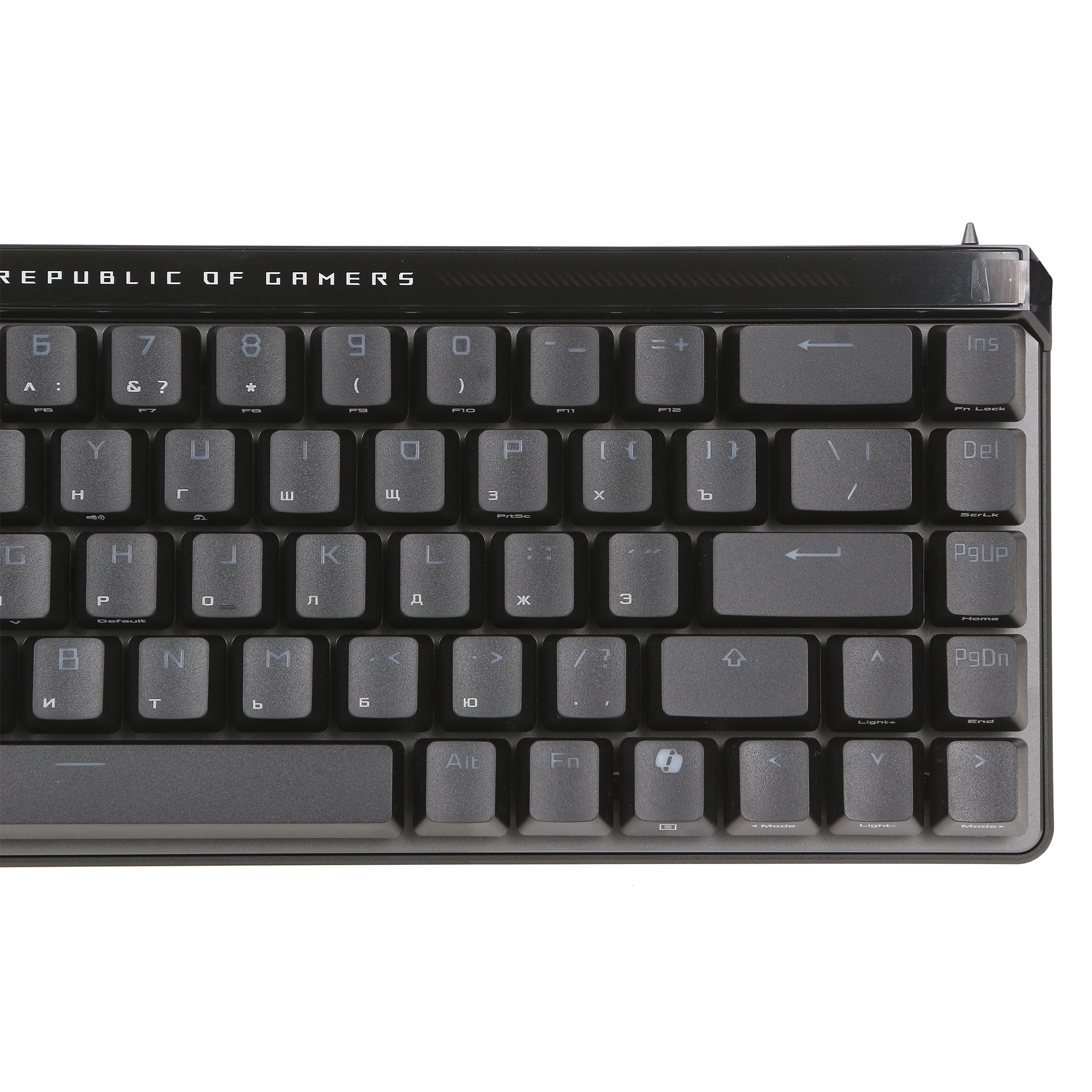 Клавиатура Asus M605 ROG FALCHION ACE HFX (90MP03VE-BKRA20) [Магнитная, проводная, клавиш - 68, подсветка]