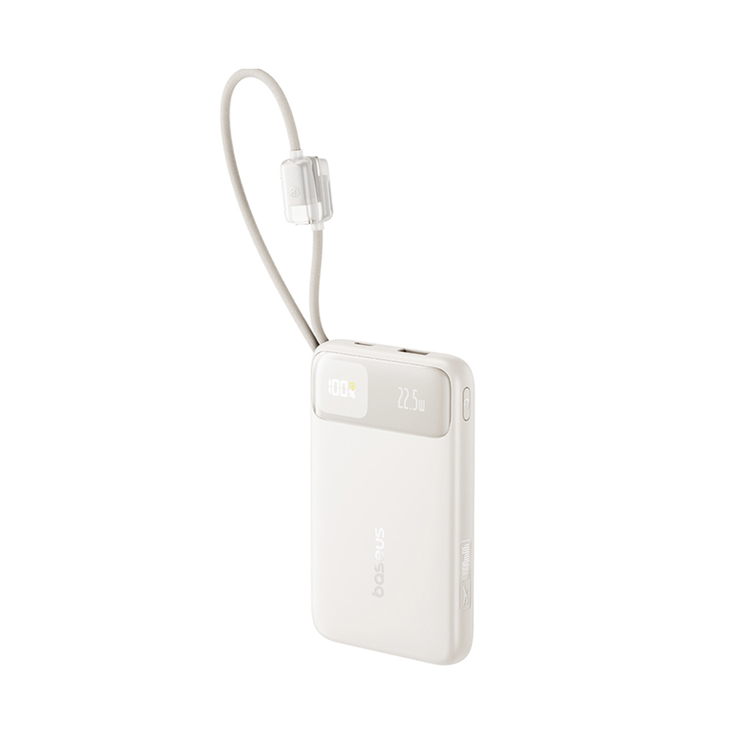 Портативный внешний аккумулятор, Baseus, EnerFill FC11, (E0027R05), 10000mAh, 22.5W, Бежевый