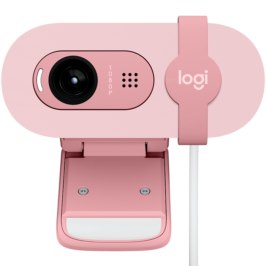 Веб-камера Logitech Brio 100 (960-001623) Розовый