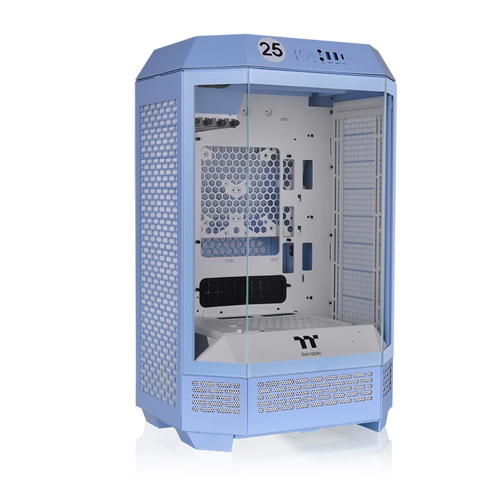 Корпус Thermaltake The Tower 300 Hydrangea Blue (CA-1Y4-00SFWN-00) [Mini Tower, 2x 140 мм, синий]