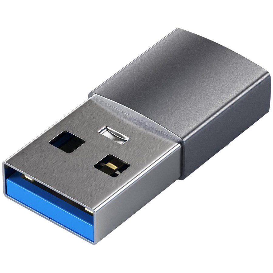 SATECHI Type-A to Type-C Adapter -Space Gray