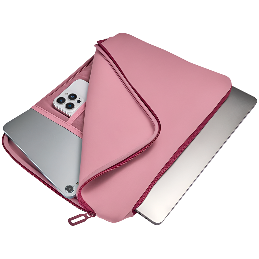 Чехол для ноутбука TUCANO DOPPIO SLEEVE LAPTOP 12"/MB 13" ROSA