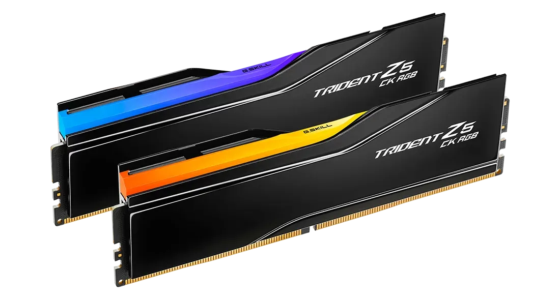 Комплект оперативной памяти G.Skill Trident Z5 CK RGB (F5-9000C4256H24GX2-TZ5CRK) [48 ГБ, DDR 5, 9000 МГц, 1.45 В, подсветка, KIT]