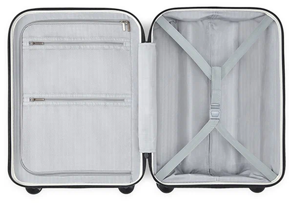 Чемодан NINETYGO Elbe 24" Черный