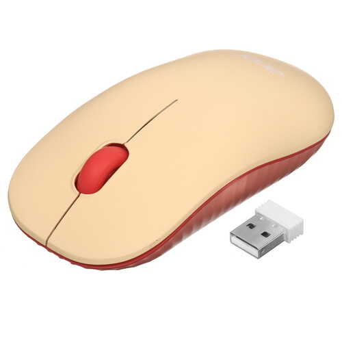 Мышь Acer OMR205 (ZL.MCEEE.02L) [беспроводная, светодиодная, 1200 DPI, розовый]