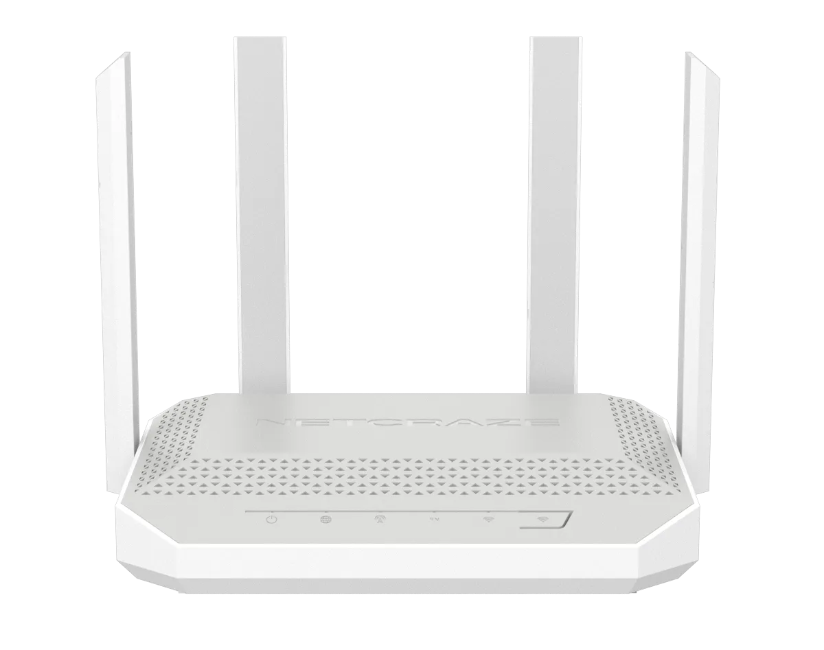 Маршрутизатор беспроводной AX3000 GbE Netcraze Hero 4G+ NC-2312 Wi-Fi 6 Nano-SIM