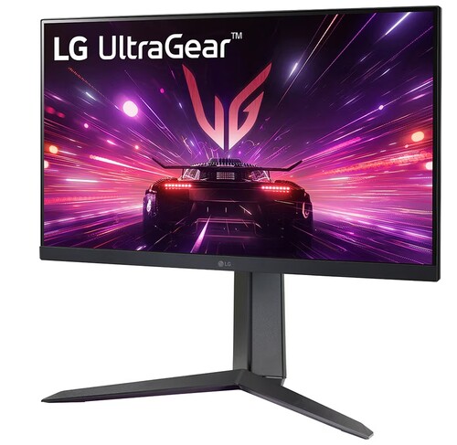 Монитор LG UltraGear (24GS65F-B) [23.8", IPS, 1920x1080, 180 Гц, 1 мс, HDMI, DisplayPort]