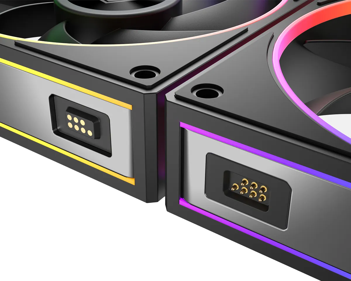 Комплект вентиляторов для корпуса ID-Cooling MF-1230-ARGB-K TRIO [120 мм, 2300 об/мин, 80.5CFM, 31.2 dB, PWM]