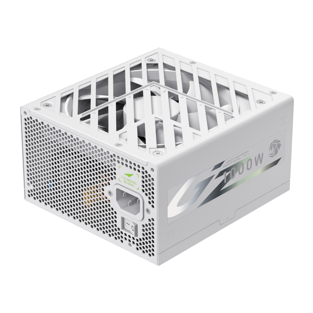Блок питания GameMax GZ 1000G Gold (2121-1000B0004) [1000 Вт, 80 PLUS Gold, 10x SATA, 1 x 16 pin (12VHPWR), 6 x 6+2 pin PCIe, 2x 4+4 pin CPU, ATX]