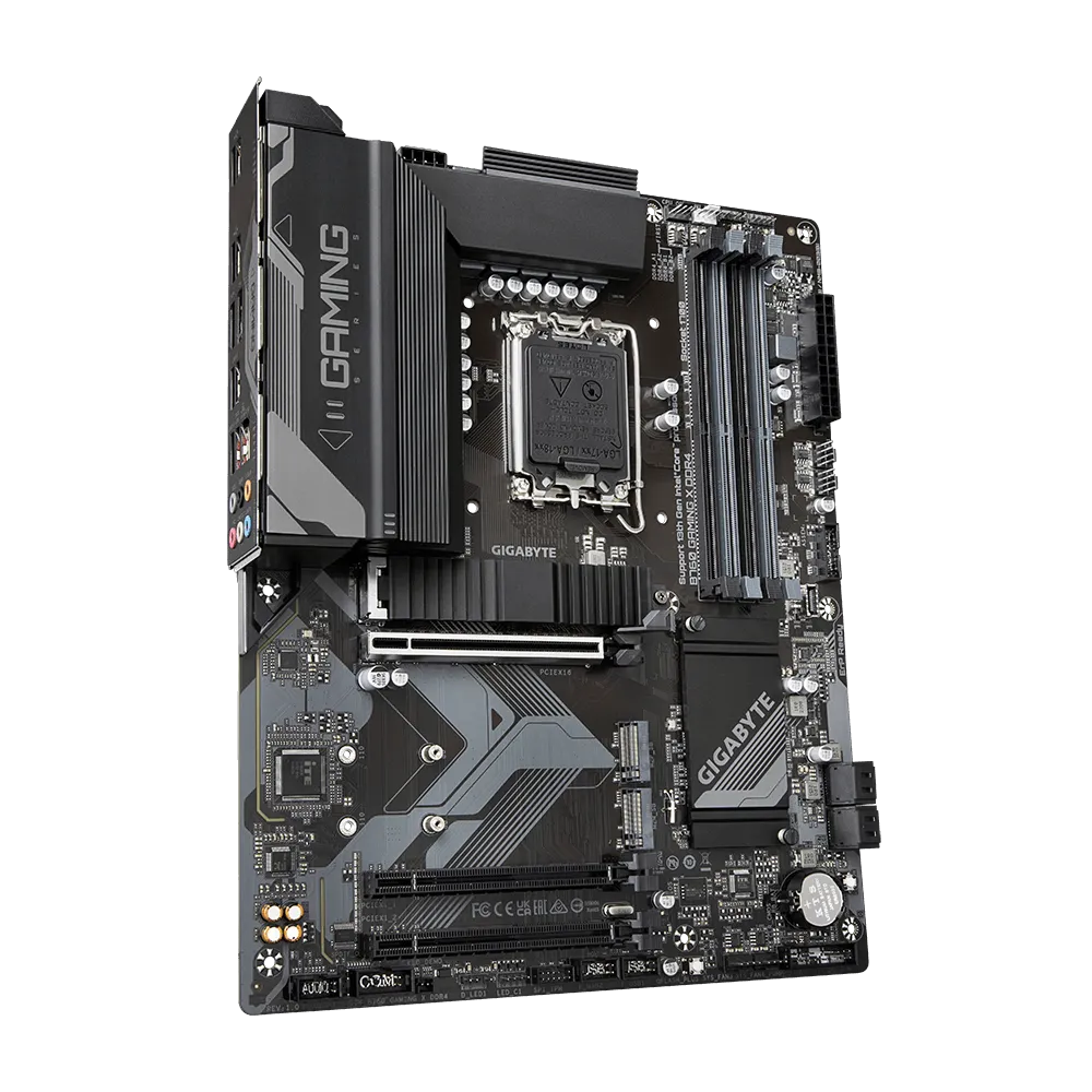 Материнская плата Gigabyte B760 GAMING X DDR4 [LGA 1700, Intel B760, 4xDDR  4, 3xM.2, 3xPCI-E x16, Standard-ATX] - купить в Forcecom.kz