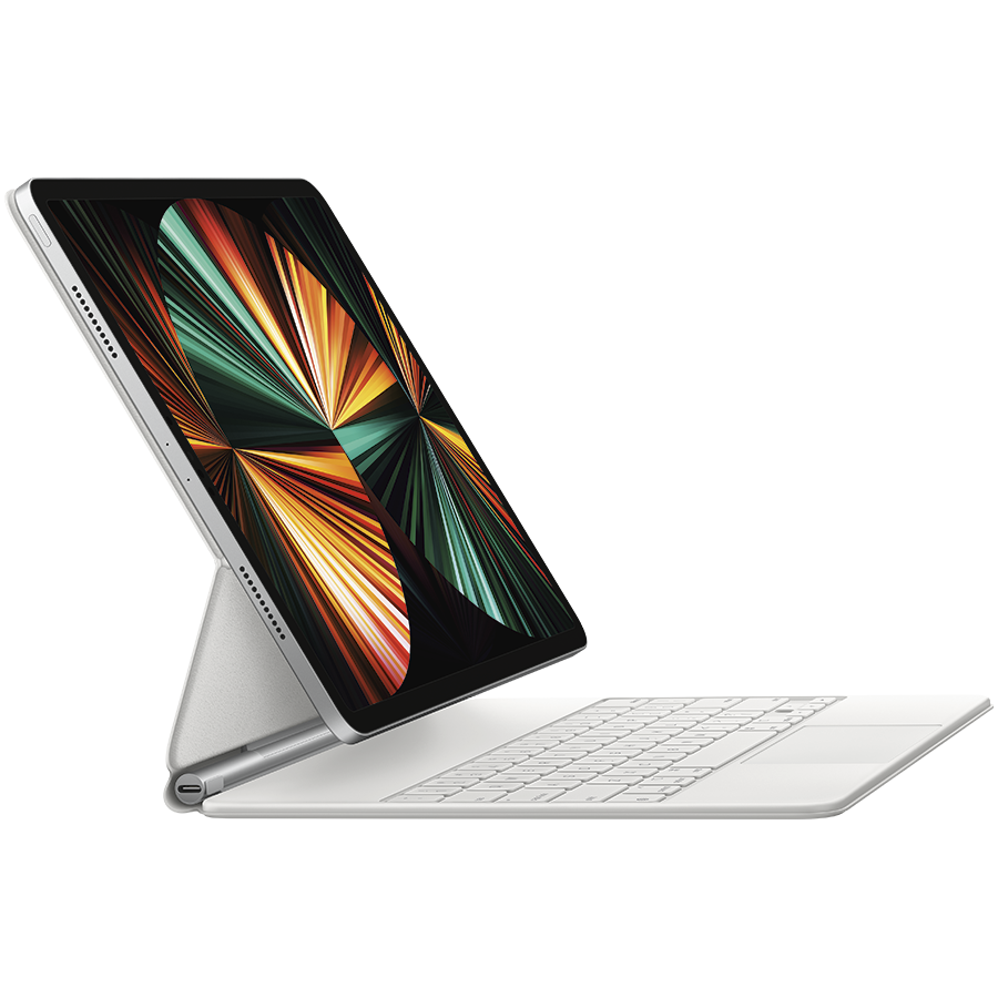 Клавиатура Apple Magic Keyboard для iPad Pro 12.9-inch (5th generation) (MJQL3RS/A) Русская раскладка, Белый, Model A2480