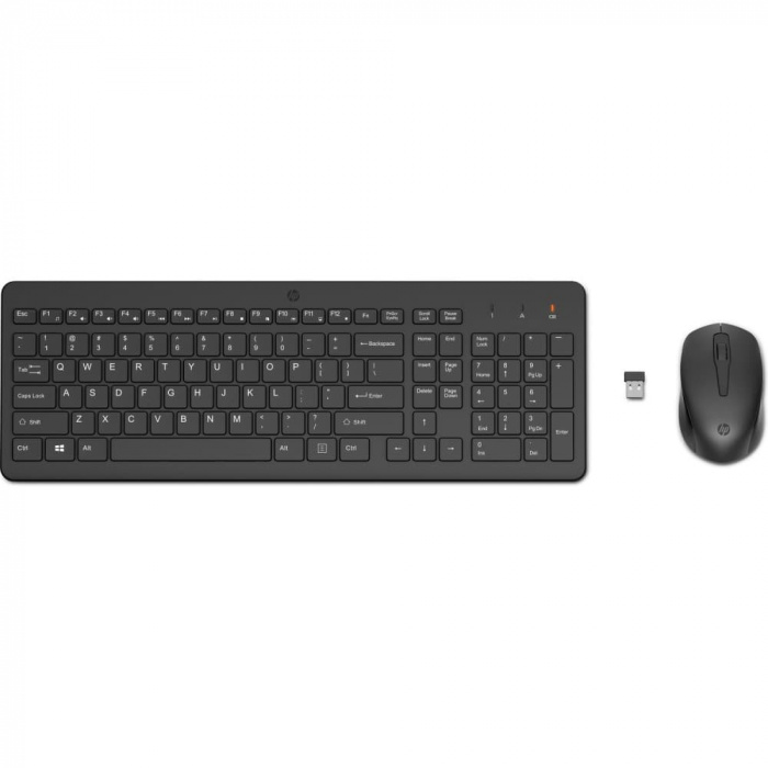 Клавиатура HP 330 Wireless Mouse Keyboard Combination (2V9E6AA#ACB) [Мембранная, беспроводная, клавиш -, черная]