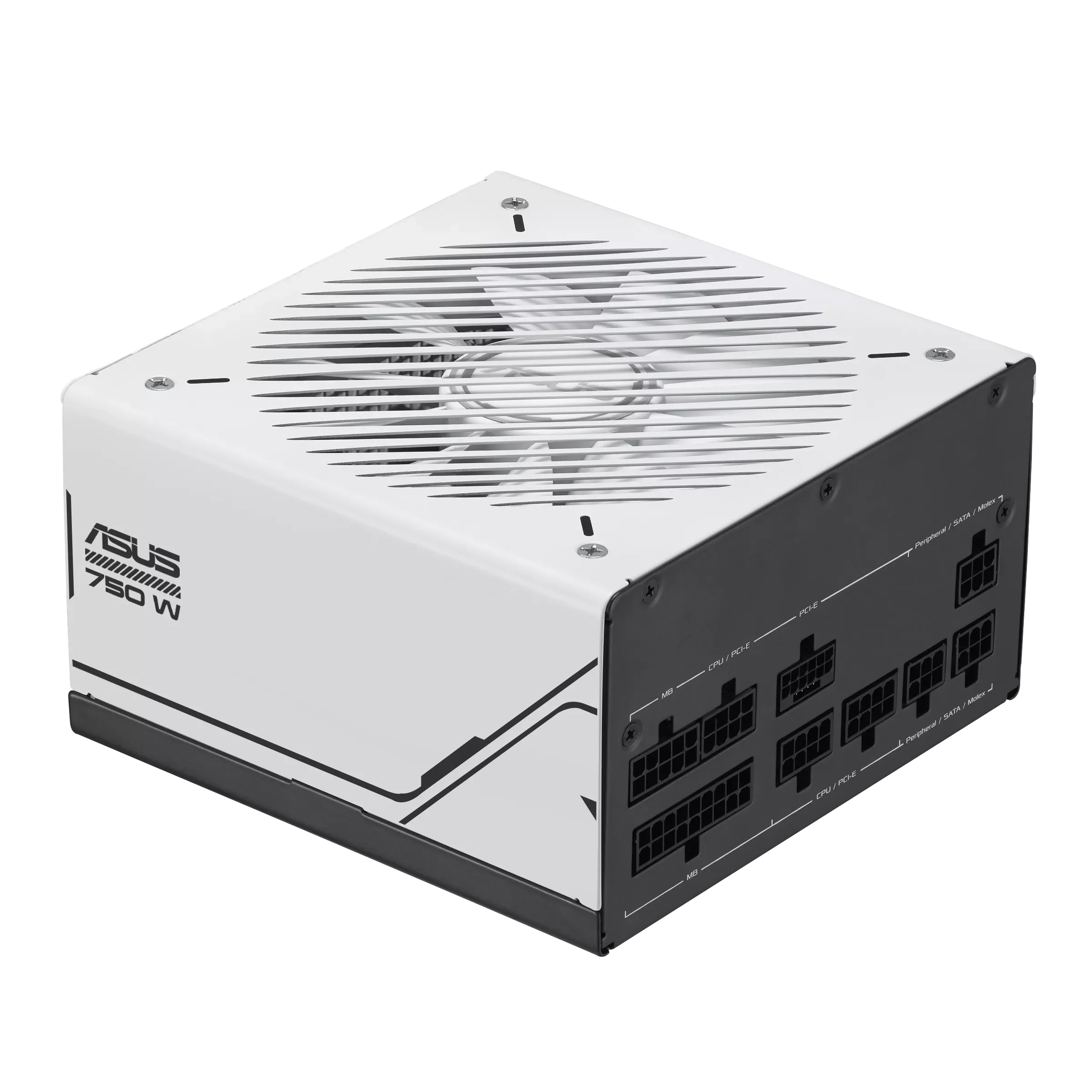 Блок питания Asus AP-750G [750 Вт, 80 PLUS Gold, 5x SATA, 3x 6+2 pin, 1x 16 pin (12VHPWR) PCIe, 2x 4+4 pin CPU, ATX]