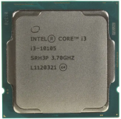 Процессор Intel Core i3-10105 (CM8070104291321) [LGA 1200, ядер - 4, 3700 МГц, TDP 65 Вт, OEM]