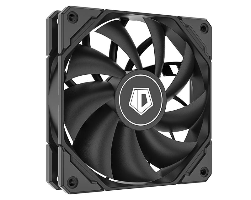 Вентилятор для корпуса ID-Cooling TF-12025-PRO BLACK [120 мм, 1800 об/мин, 82.5CFM, 35.2 дБ, PWM]
