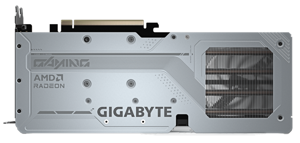 Видеокарта Gigabyte Radeon RX 9060 XT GAMING OC ICE 16G (GV-R906XGAMINGOCICE-16GD) [16 ГБ, GDDR6, 128 бит, HDMI, DisplayPort (2 шт)]