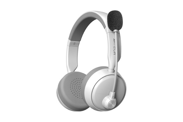 Наушники+микрофон A4tech Fstyler BH230 White BT v5.3 белый