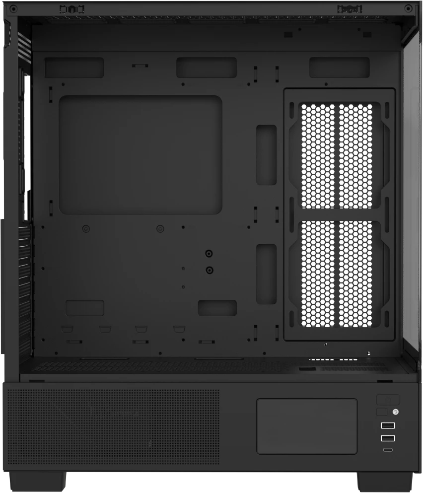 Корпус Formula V Crystal E1 Floe [Midi Tower, 3 x 120мм Floe ARPW, черный]