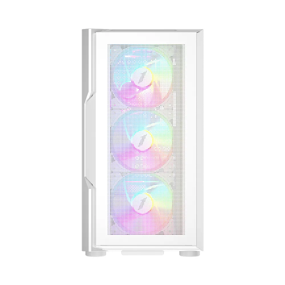 Корпус 1stPlayer T7-P (T7-P-WH-4F7-W) [Midi Tower, 4 x 12 см, белый]