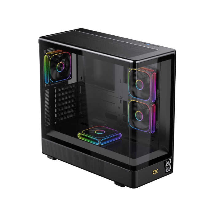 Корпус Xigmatek Moon DGT (EN49651) [Midi Tower, Черный]