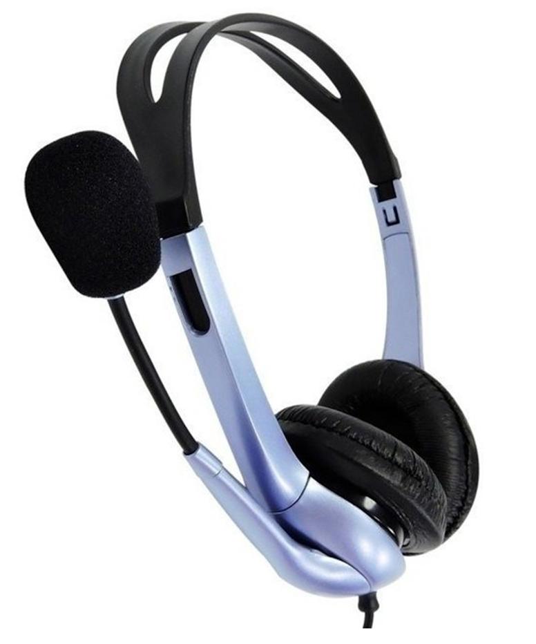 Наушники Genius HS-04S, 31710156101, SINGLE, MIC, 3.5 мм, черный 