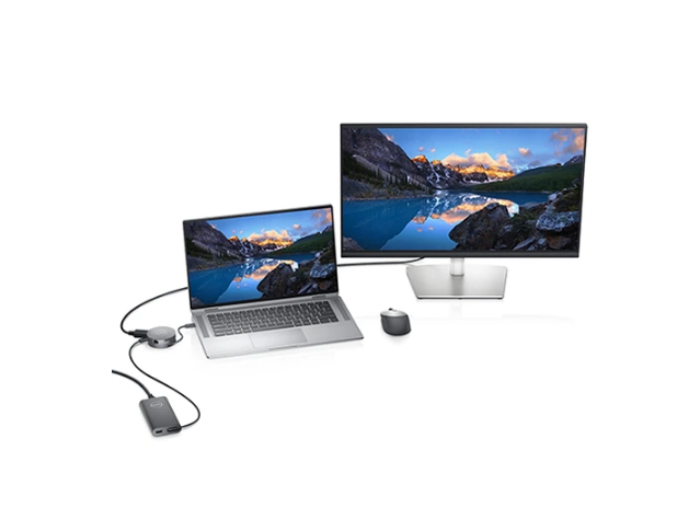 Портативный USB-C концентратор Dell Adapter - Dell USB-C Mobile Adapter - DA310 (470-AEUP)