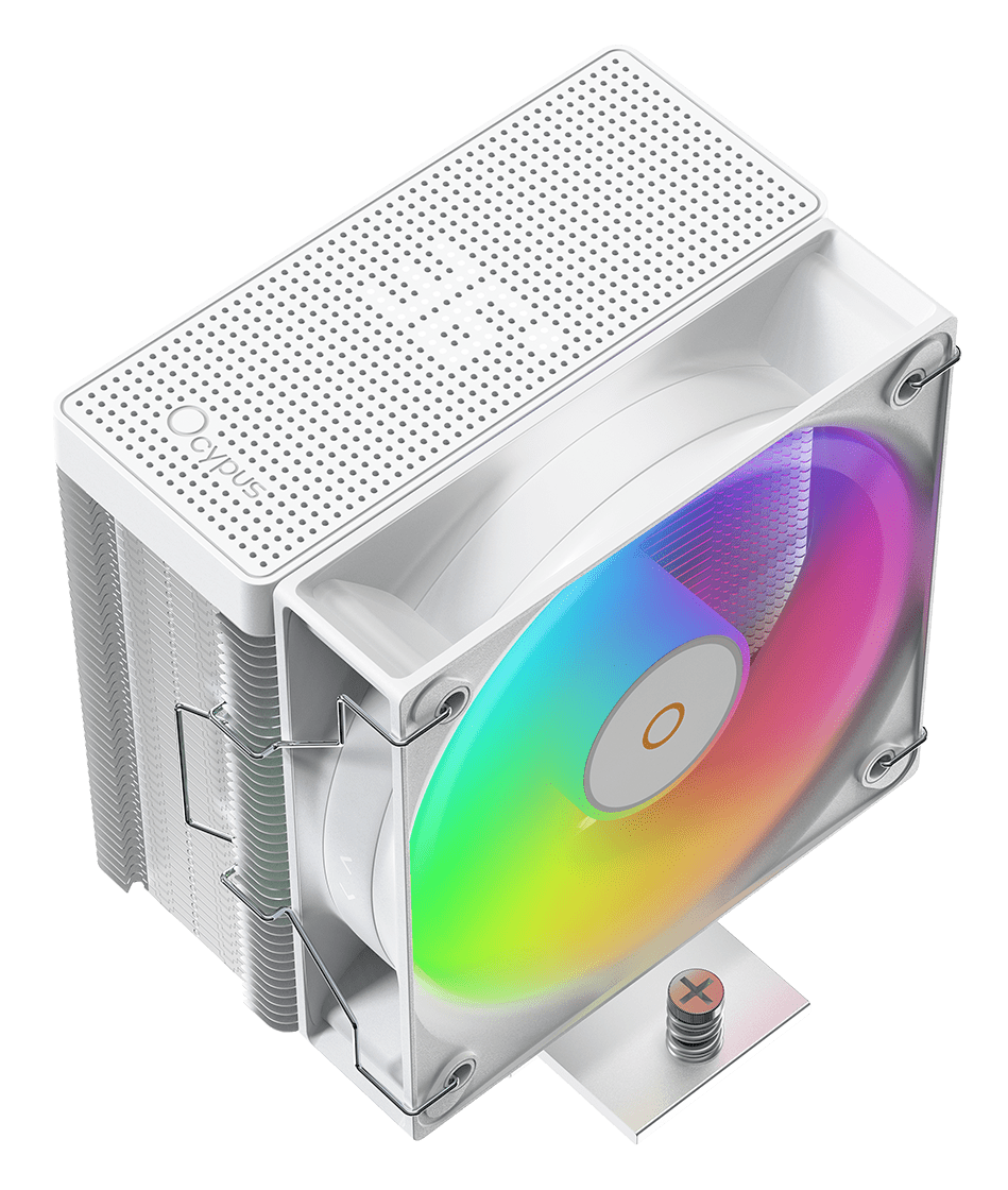 Система охлаждения Ocypus Gamma A40 WH ARGB Digital [100 x 100 мм, 2400 об/мин, 29 дБ, 4 pin]