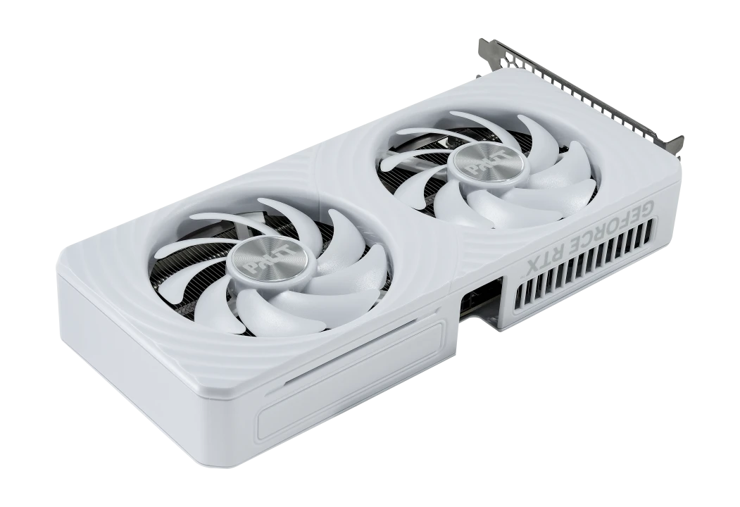 Видеокарта Gigabyte RTX5060Ti WHITE OC 16GB (NE7506TU19T1-GB2061M) [16 ГБ, GDDR7, 128 бит, HDMI, DisplayPort (3 шт)]