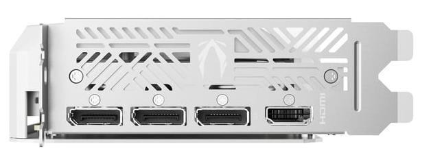 Видеокарта Zotac RTX 5070 TWIN EDGE OC WHITE (ZT-B50700Q-10P) [12 ГБ, GDDR7, 192 бит, HDMI, DisplayPort (3 шт)]