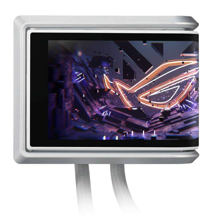 Система охлаждения Asus ROG Ryuo IV 360 ARGB White Edition [120 x 120 мм, 2000 об/мин, 30.7 дБ, 4 pin]