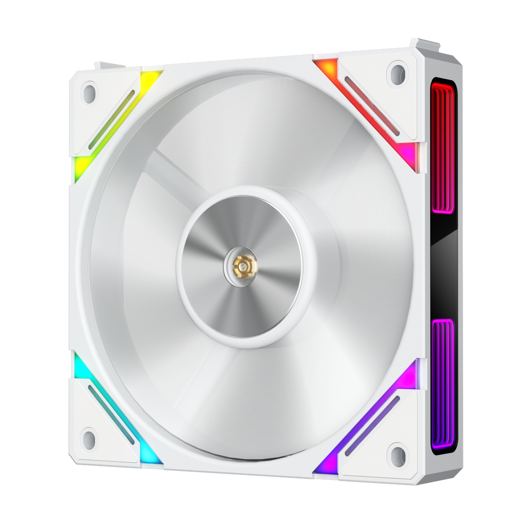 Комплект вентиляторов для корпуса 1stPlayer XF7 WHITE COMBO [120 мм, 2000 об/мин, 56.8 CFM, 33.12 dBA, PWM]