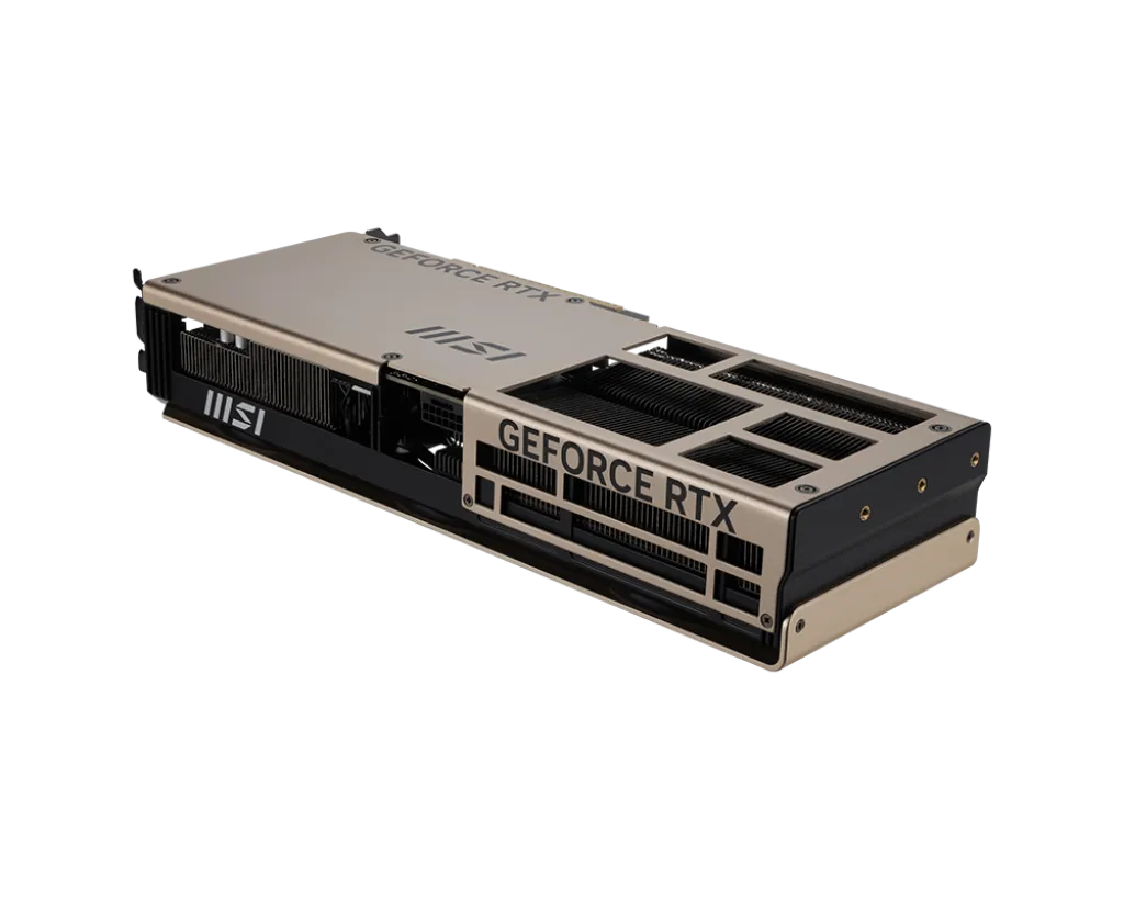 Видеокарта MSI GeForce RTX 5080 16G INSPIRE 3X OC (G5080-16I3C) [16 ГБ, GDDR7, 256 бит, HDMI, DisplayPort (3 шт)]