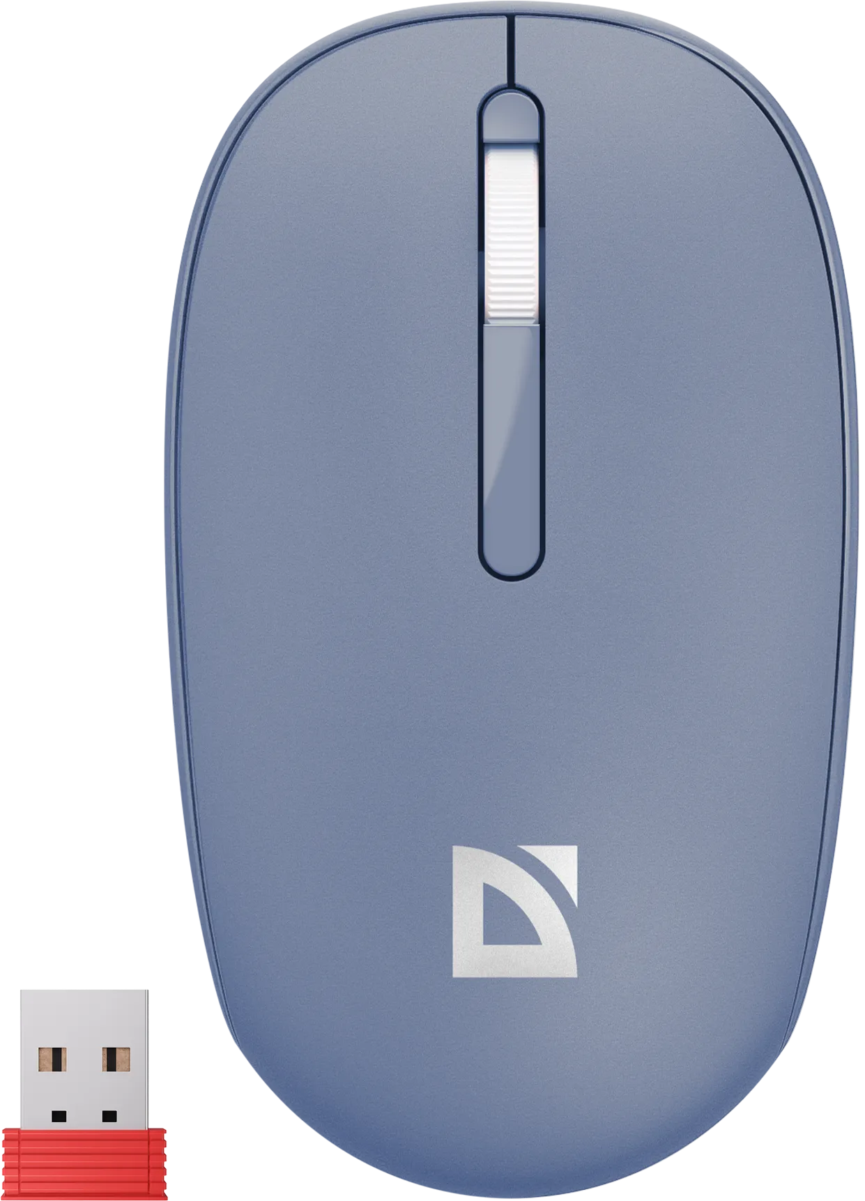 Мышь Defender Smart MM-396 [беспроводная, светодиодная, 1600 DPI, 125 Гц, синий]
