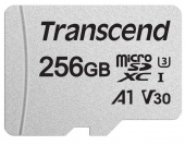 Карта памяти MicroSD Transcend TS256GUSD300S-A, 256GB/ Class 10/ U3 A1