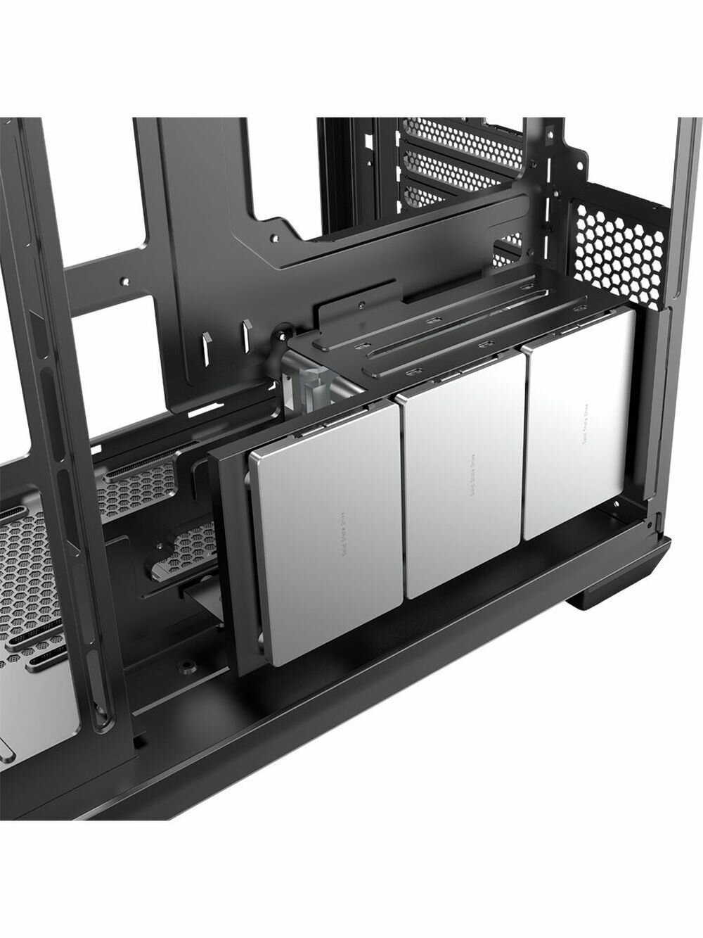 Корпус Raijintek ATREUS BT4 [Midi Tower, 4 x 120 мм ARGB, черный]