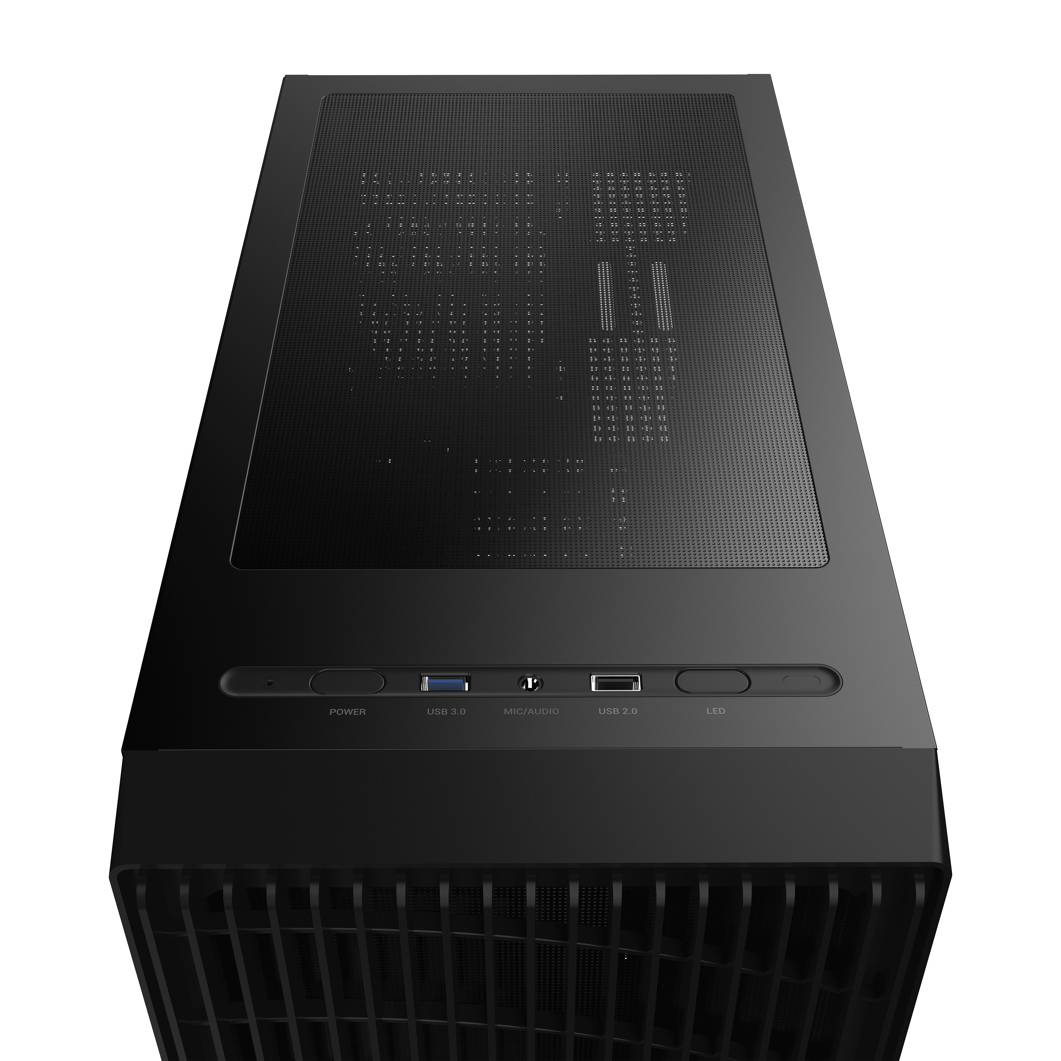 Корпус Ocypus Gamma C70 (Gamma-C70-BKG000XX-GL) [Midi Tower, черный]