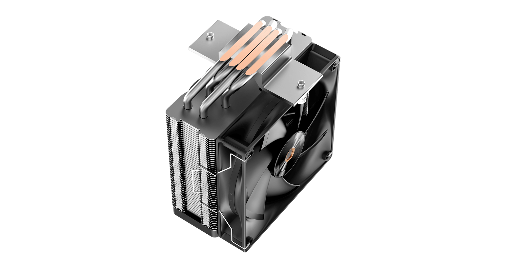 Вентилятор для процессора Ocypus Delta A40 Elite BK TDP 220W 4-pin Intel/AMD Черный