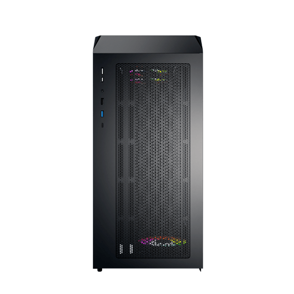 Корпус Montech X5M (B) [Mini Tower, 4 × 140 мм, Черный]
