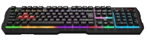 Клавиатура Bloody B135N [мембранная, проводная, клавиш - 104, подсветка]