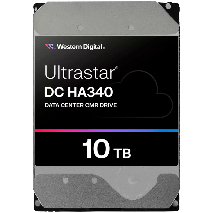 Жесткий диск Western Digital ULTRASTAR DC HA340 (WUS721210BLE6L4) [10 ТБ, 3.5", SATA III, 7200 об./мин, кэш - 256 МБ, корпоративного класса]